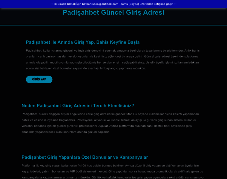 Padisahbet-guncel-oyunlari.top thumbnail