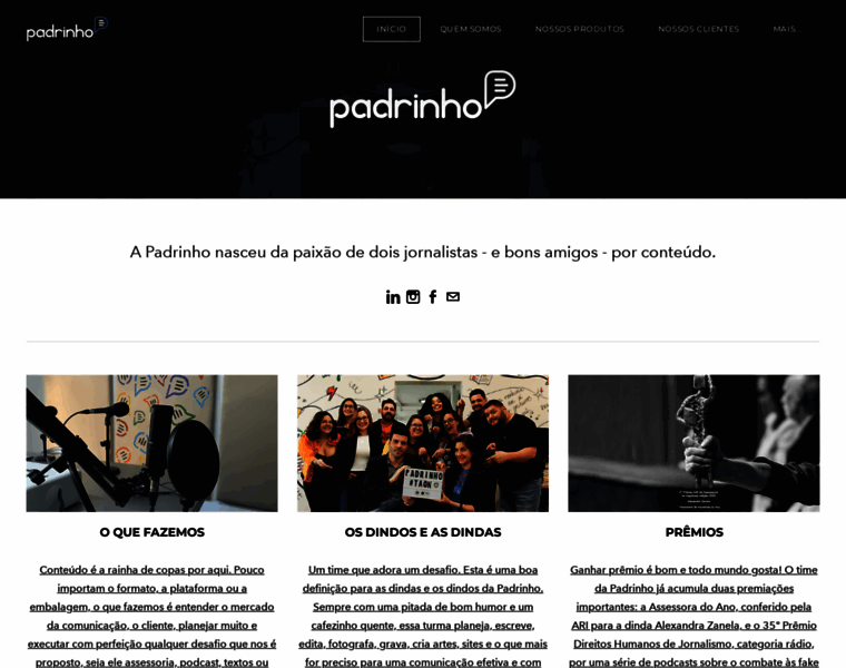 Padrinhoconteudo.com thumbnail