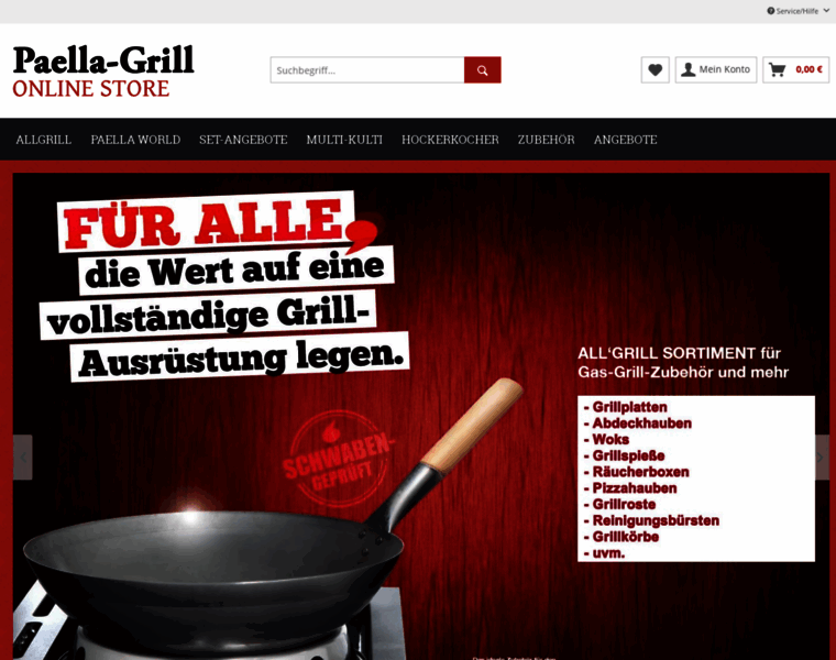 Paella-grill.de thumbnail