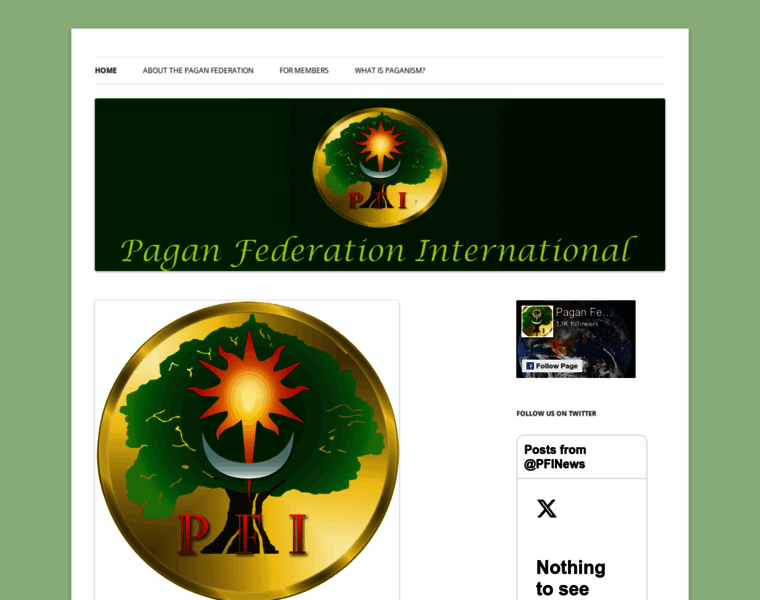 Paganfederation.org thumbnail