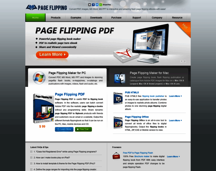 Page-flipping.com thumbnail