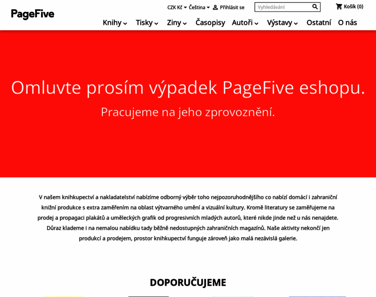 Pagefive.cz thumbnail