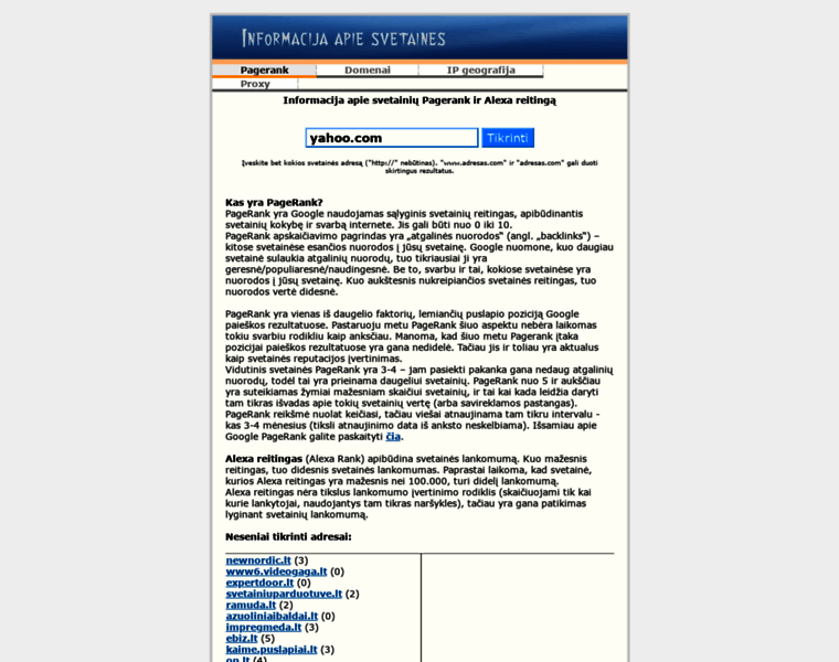 Pagerank.uzeik.net thumbnail Pagerank.uzeik.net thumbnail
