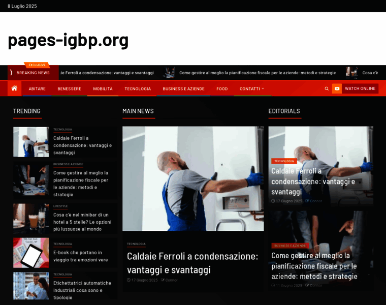 Pages-igbp.org thumbnail