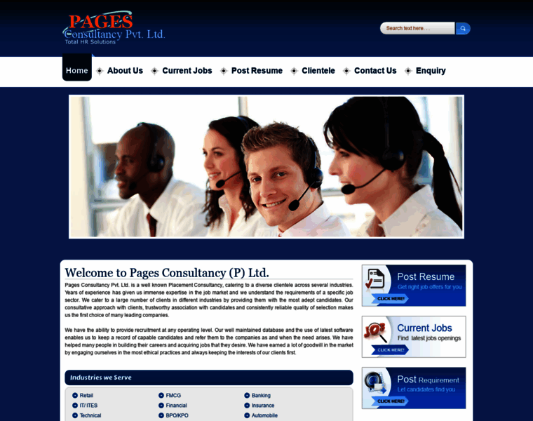 Pagesconsultancy.in thumbnail