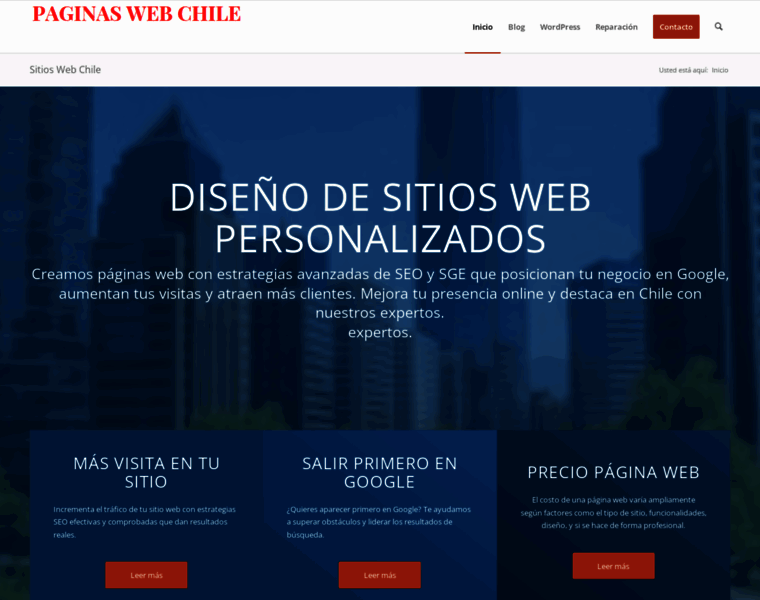 Paginaswebcl.cl thumbnail