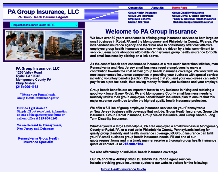 Pagroupinsurance.com thumbnail
