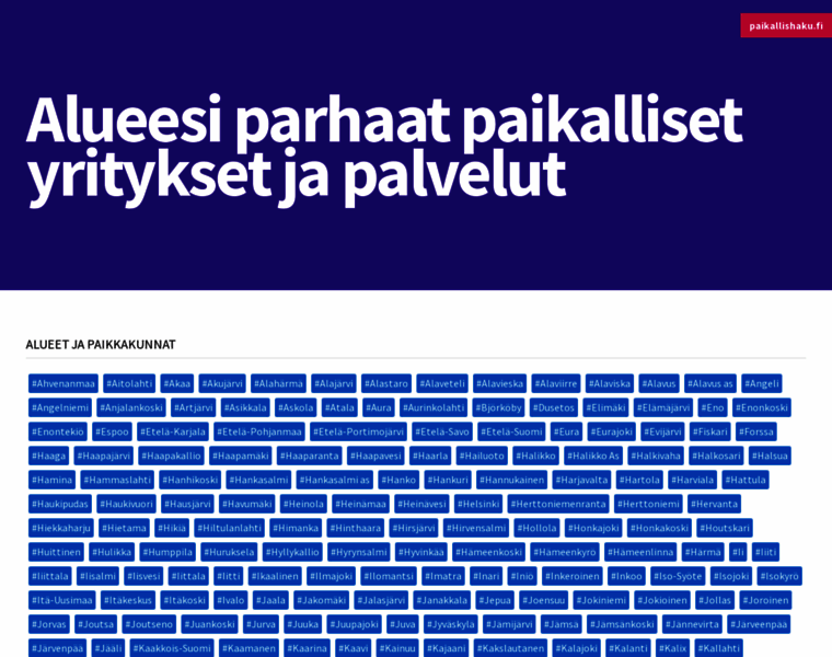 Paikallishaku.fi thumbnail