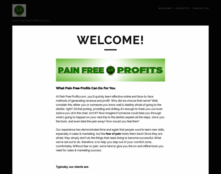 Painfreeprofits.com thumbnail