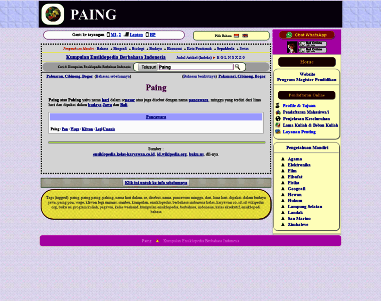 Paing.web.id thumbnail
