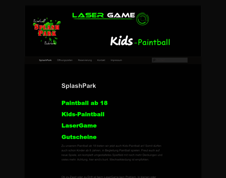 Paintball-splashpark-paderborn.de thumbnail