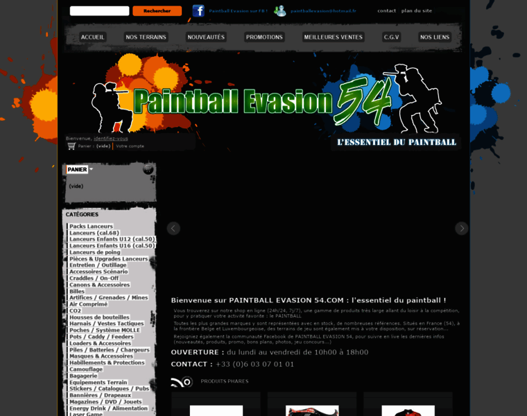 Paintballevasion54.com thumbnail