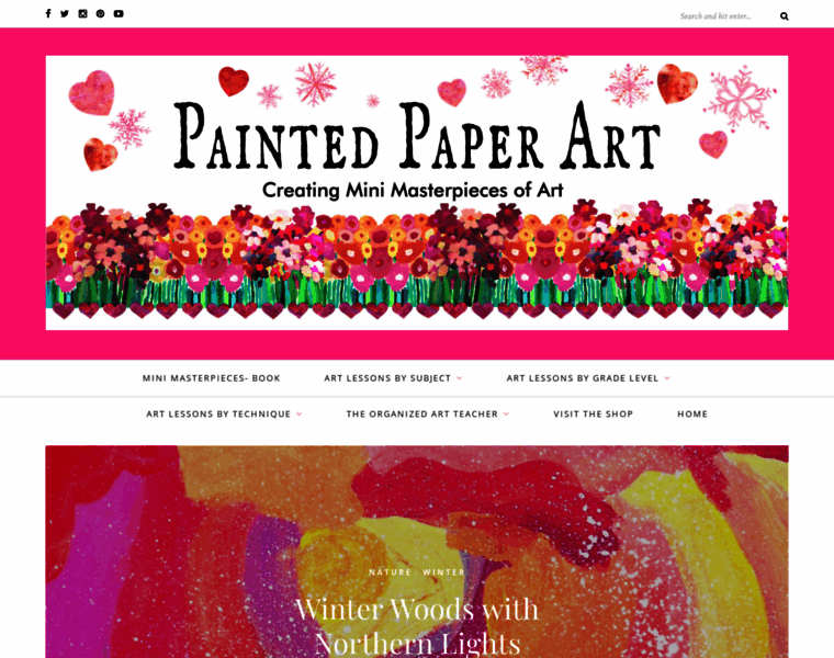 Paintedpaperart.com thumbnail