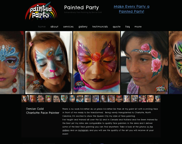 Paintedparty.com thumbnail