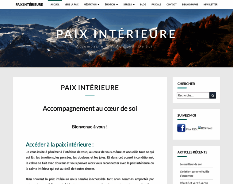 Paix-interieure.com thumbnail