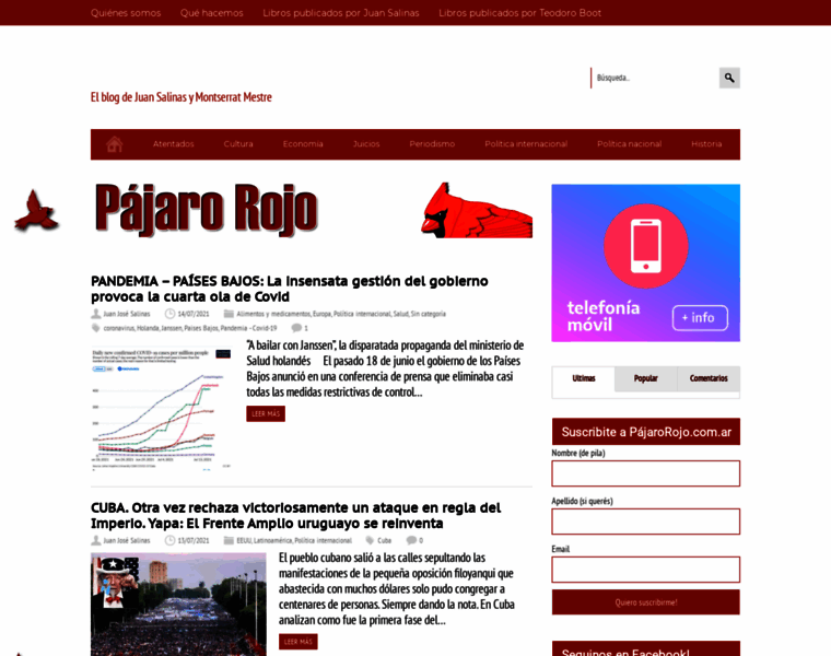 Pajarorojo.com.ar thumbnail