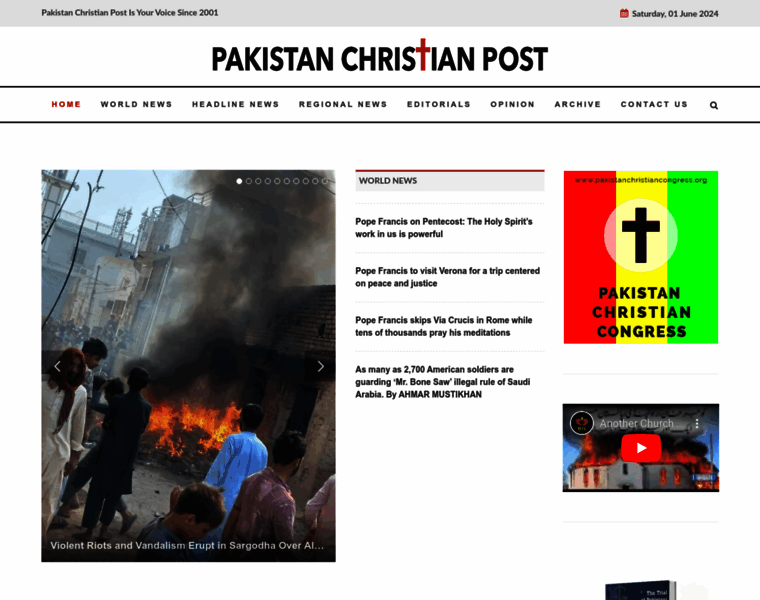 Pakistanchristianpost.com thumbnail