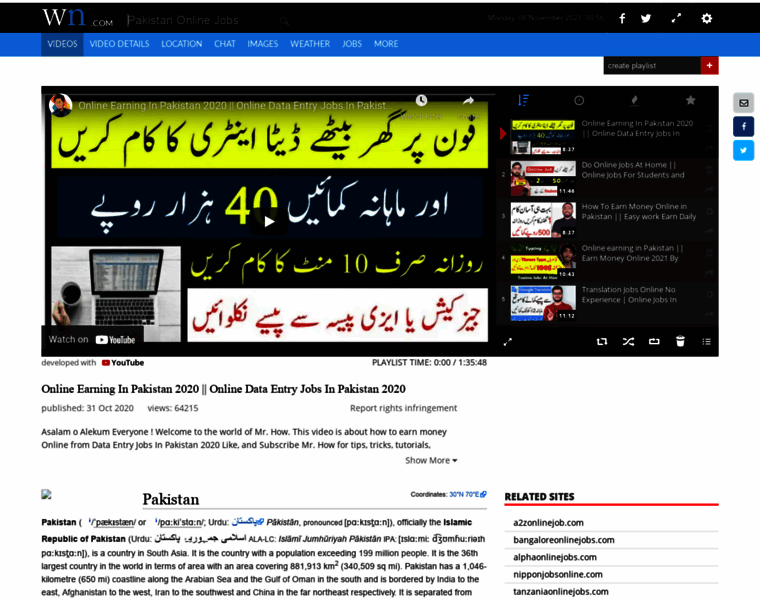 Pakistanonlinejobs.com thumbnail
