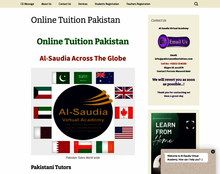 Pakistanonlinetuition.com thumbnail