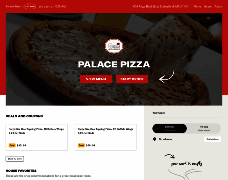 Palacepizzaspringfield.com thumbnail Palacepizzaspringfield.com thumbnail