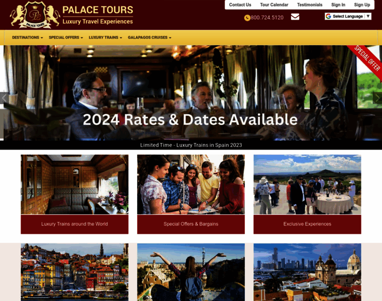 Palacetours.com thumbnail