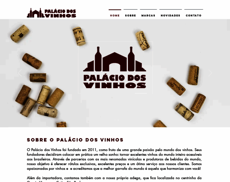 Palaciodosvinhos.com.br thumbnail