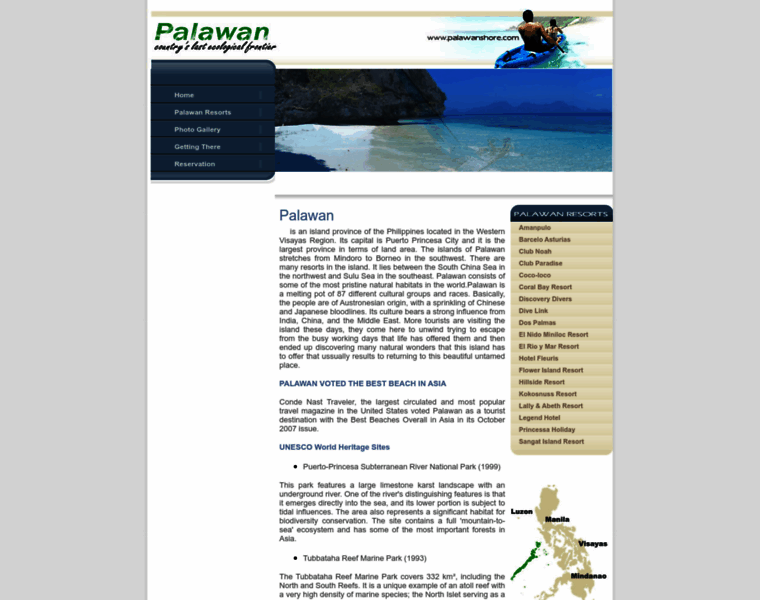 Palawanshore.com thumbnail