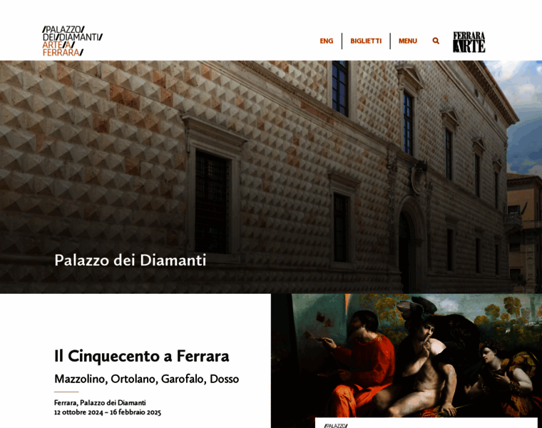 Palazzodiamanti.it thumbnail