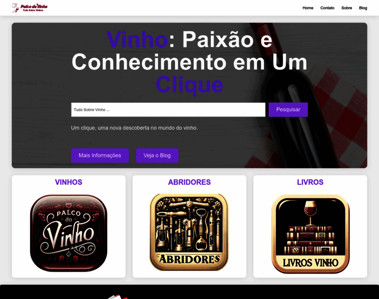 Palcodovinho.com.br thumbnail
