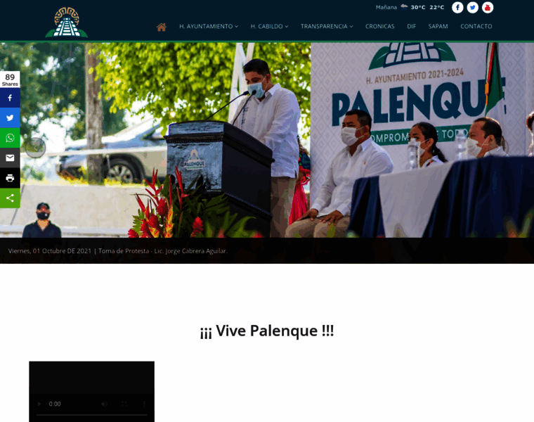 Palenque.gob.mx thumbnail