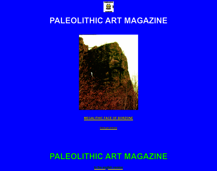 Paleolithicartmagazine.org thumbnail