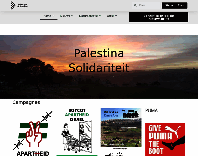 Palestinasolidariteit.be thumbnail