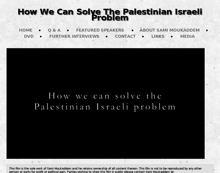 Palestine-israel-problem.com thumbnail
