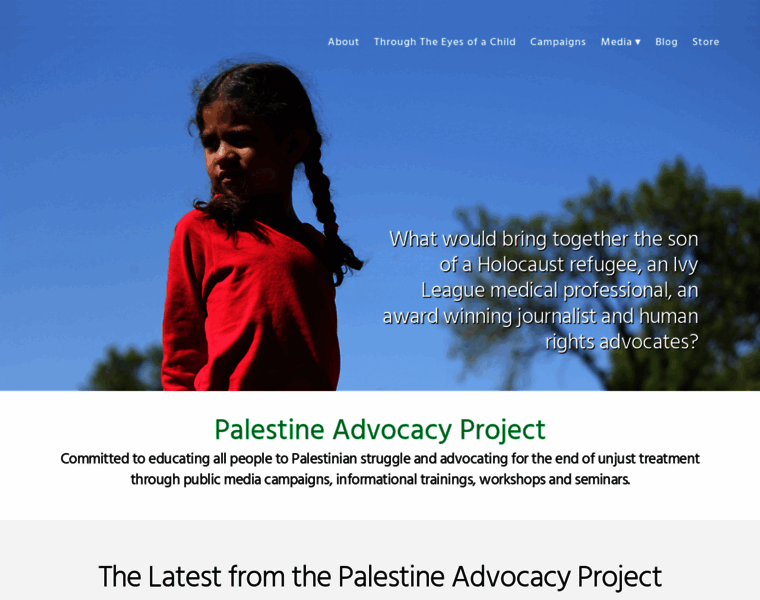 Palestineadvocacyproject.org thumbnail