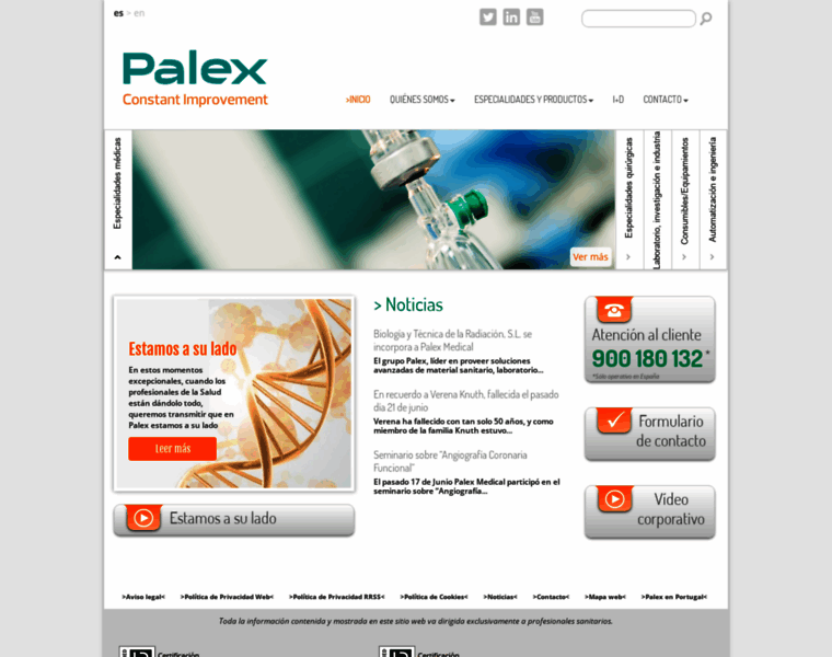 Palexmedical.com thumbnail