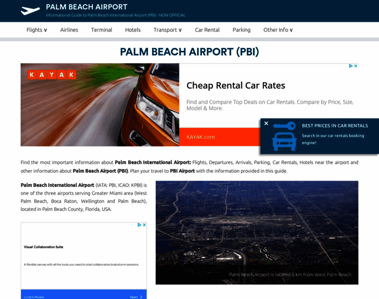 Palm-beach-airport.com thumbnail