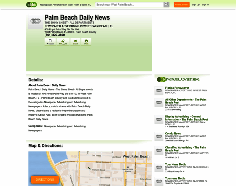 Palm-beach-daily-news.hub.biz thumbnail