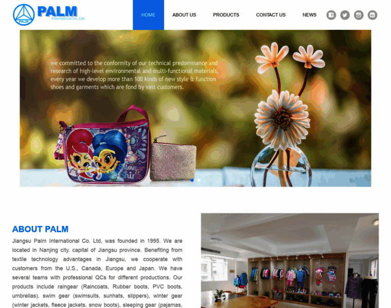 Palm-intl.com thumbnail