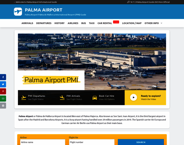 Palma-airport.info thumbnail