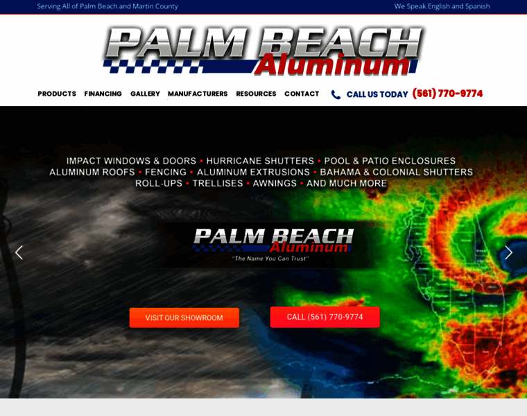 Palmbeachaluminum.com thumbnail