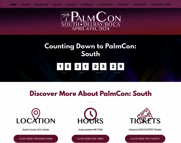 Palmcon.net thumbnail