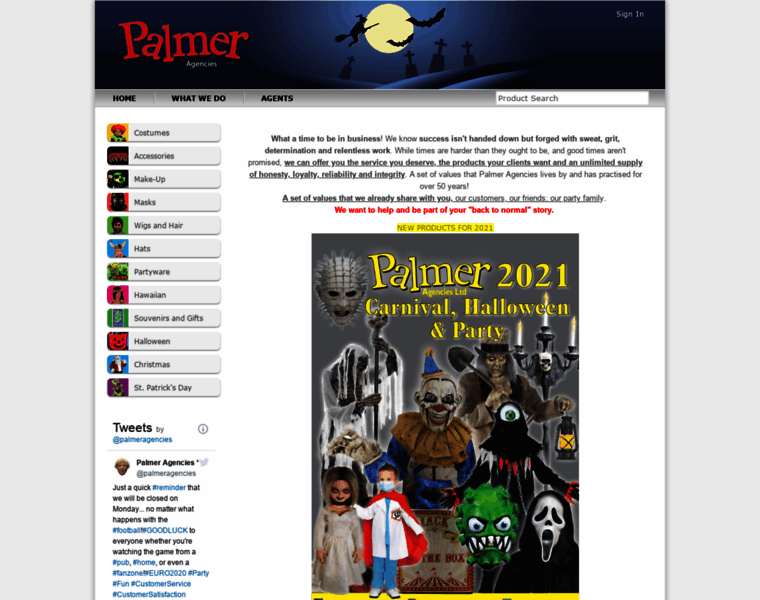 Palmeragencies.com thumbnail