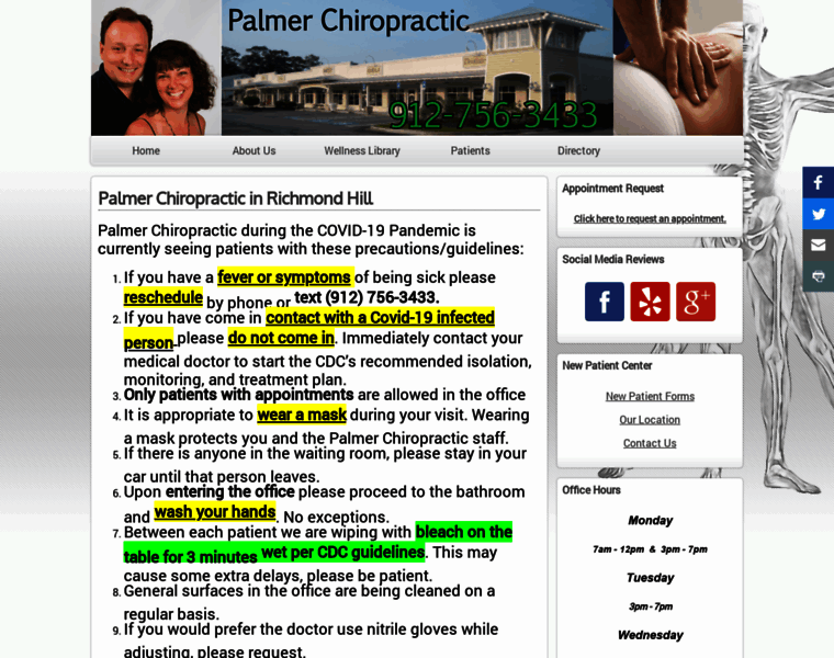 Palmerchiroga.com thumbnail