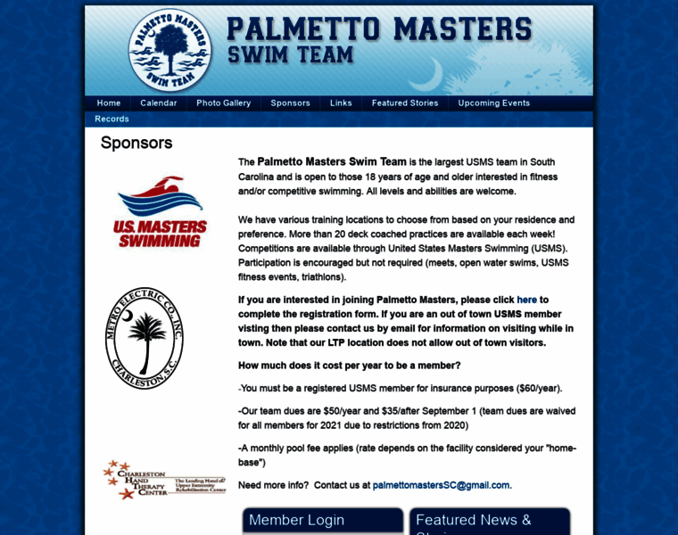 Palmettomasters.org thumbnail