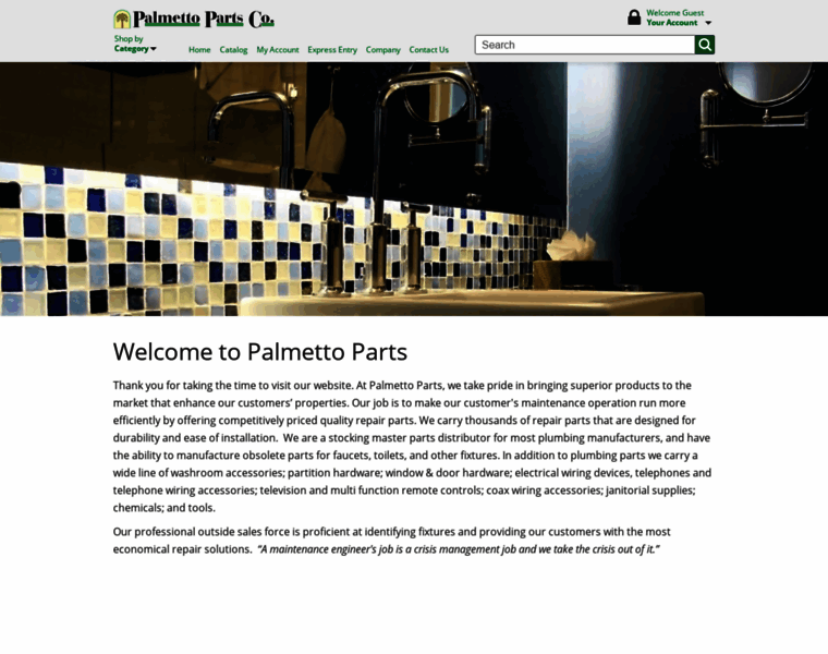 Palmettoparts.com thumbnail
