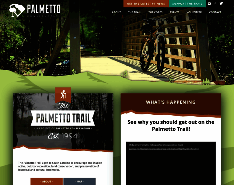 Palmettotrail.org thumbnail