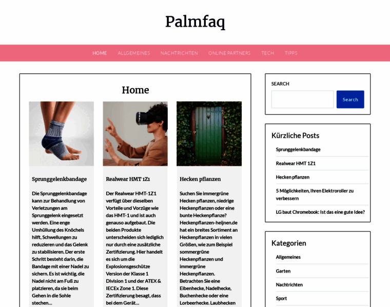 Palmfaq.de thumbnail