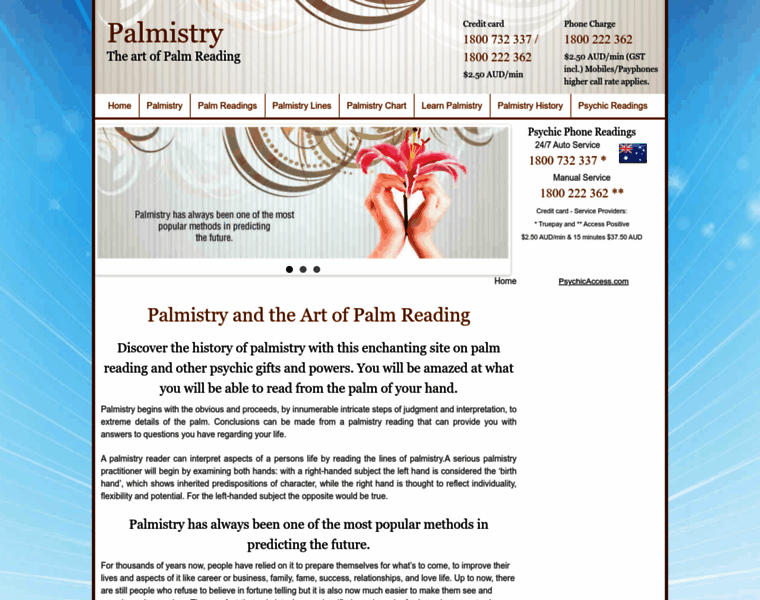 Palmistry.com.au thumbnail