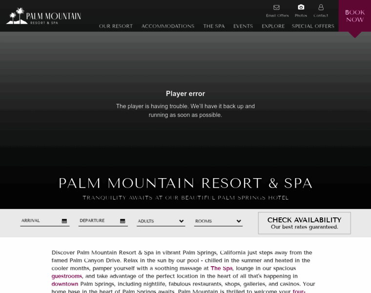 Palmmountainresort.com thumbnail Palmmountainresort.com thumbnail