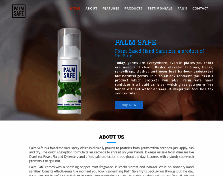Palmsafe.in thumbnail
